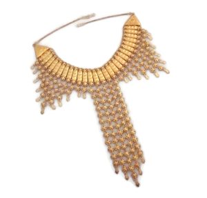 w368_4 Golden Rajwadi Necklace w368