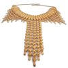 Golden Rajwadi Necklace w368