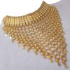 Golden Rajwadi Necklace w369