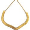 Golden Rajwadi Coin Necklace w372