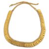 Golden Rajwadi Coin Necklace w372
