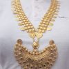 Golden Rajwadi Necklace w376
