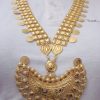 Golden Rajwadi Necklace w376