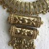 Garba Navratri Jewelry Sets for Women Golden Oxidized Afghani Bohemian Necklace With Earrings for Women and Girls y19
