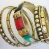 Handcrafted Ethnic Indian 2.6 Costume Jewelry BANGLE KANGAN y507