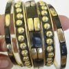 Women Bracelet & Bangles Golden Oxidised Set of 5 Pcs y541