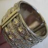 Kada Bracelet Silver Plated India Bollywood Sari dress girls y544