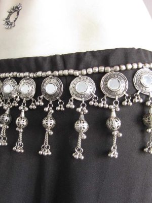 Silver South Indian Kamarbandh Belt for Wedding bt540