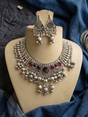 Banjara Ethnic Statement Rabari Necklace f1231