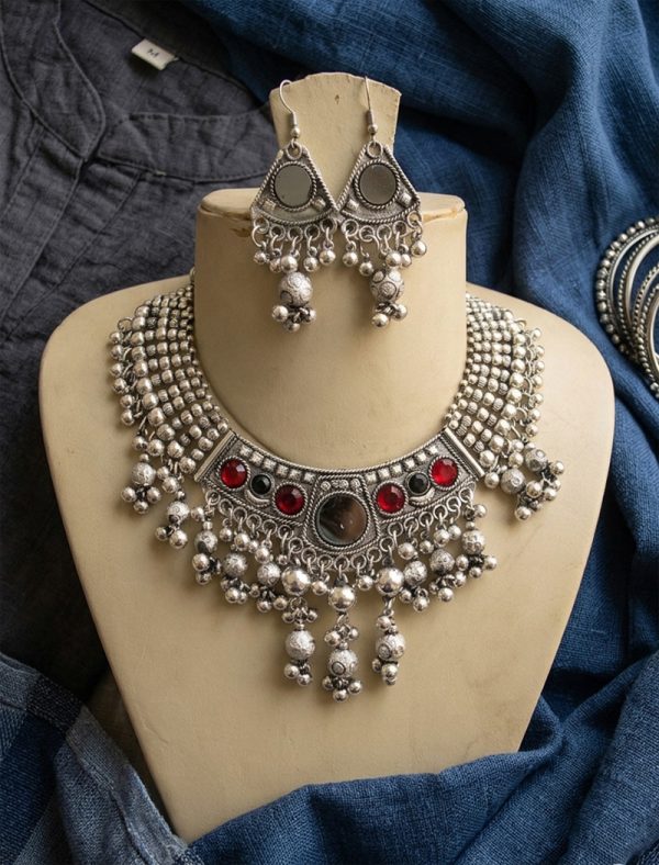 Banjara Ethnic Statement Rabari Necklace f1231