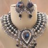 Wedding Party Tribal Necklace Earring Gypsy Kuchi Goth f1287