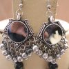 Wedding Party Tribal Necklace Earring Gypsy Kuchi Goth f1287