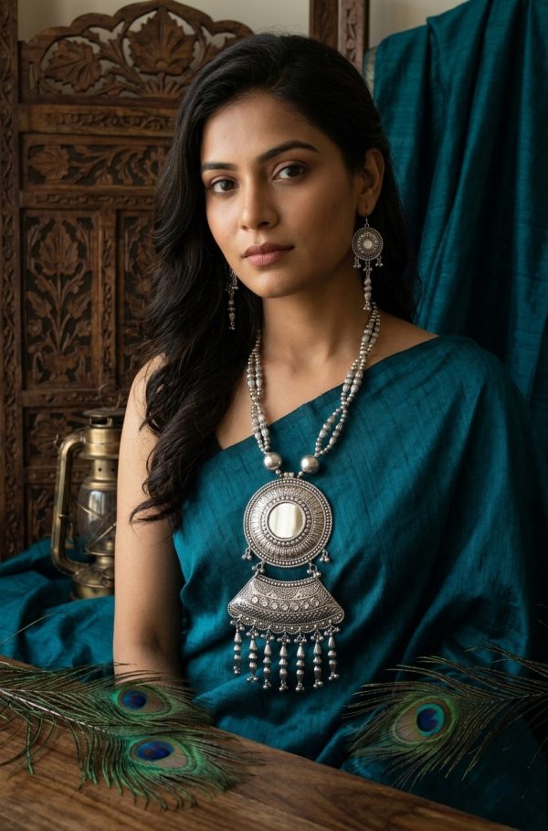 Women Necklace Hip Kuchi Navratri Gypsy Costume Jewelry Festival f1477