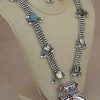 Vintage Style JEWELRY  Long Necklace Earring New f784