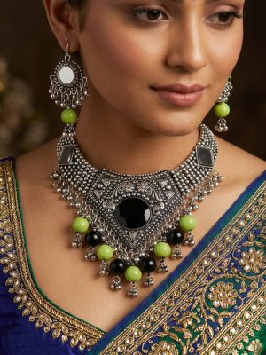 Bohemian Necklace Set with Earring for Women and Girls f825