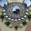 Girls Necklace Earring Gypsy Kuchi Gothic Peasant f840