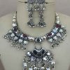 COSTUME JEWELRY Dance Tribal Necklace Earring Goth f857