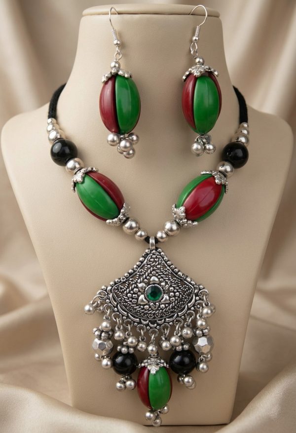 Boho Gypsy Kuchi Ethnic Necklace Jewelry f944