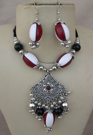 f947 Ethnic Banjara Kuchi Rajasthan Jewelry Set f947