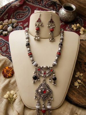 Gujarat Stylish Navratri Special Garba Necklace k21