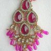 Bollywood Necklace Earring Stone wedding Jewelry Set y117