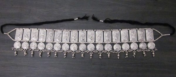 Oxidized Silver Waist Kamarbandh