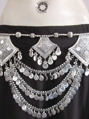 Rabari Exclusive Oxidized Silver Kandora