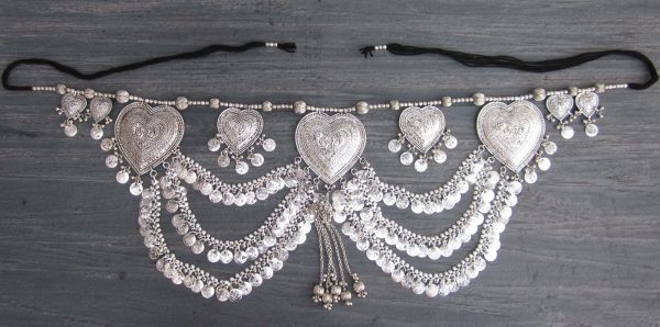 Silver Oxidized Waist Kamarbandh