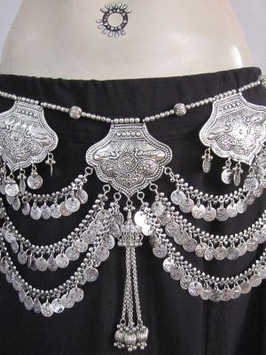 Kamarbandh For Girls Oxidized Silver Plated