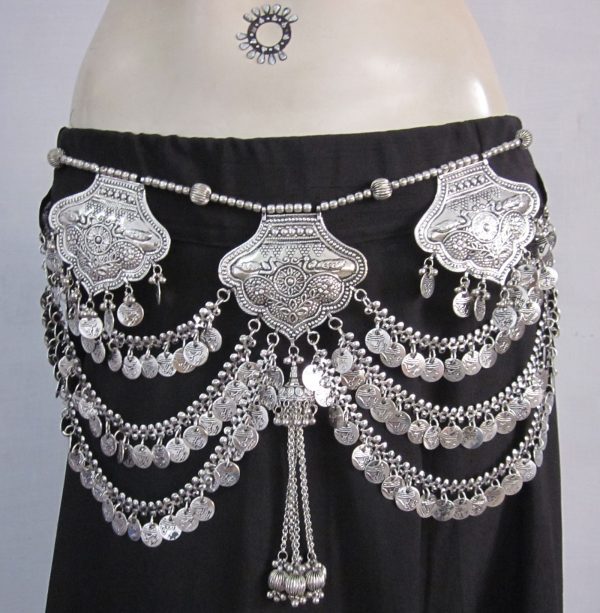 Kamarbandh For Girls Oxidized Silver Plated