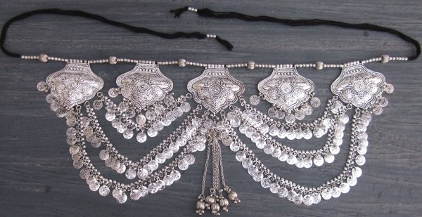 Kamarbandh For Girls Oxidized Silver Plated