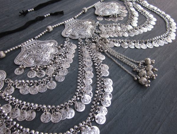 Kamarbandh For Girls Oxidized Silver Plated