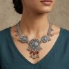 The Sun Sitara Emblem Choker Set