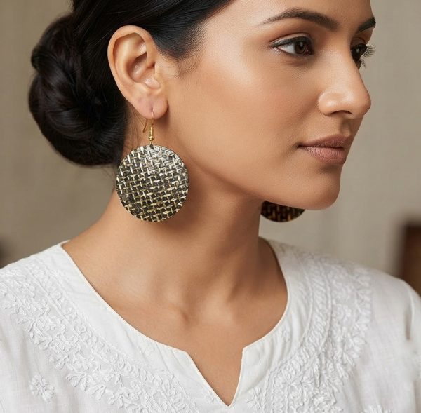 Navratri Festival Boho Gold Earrings