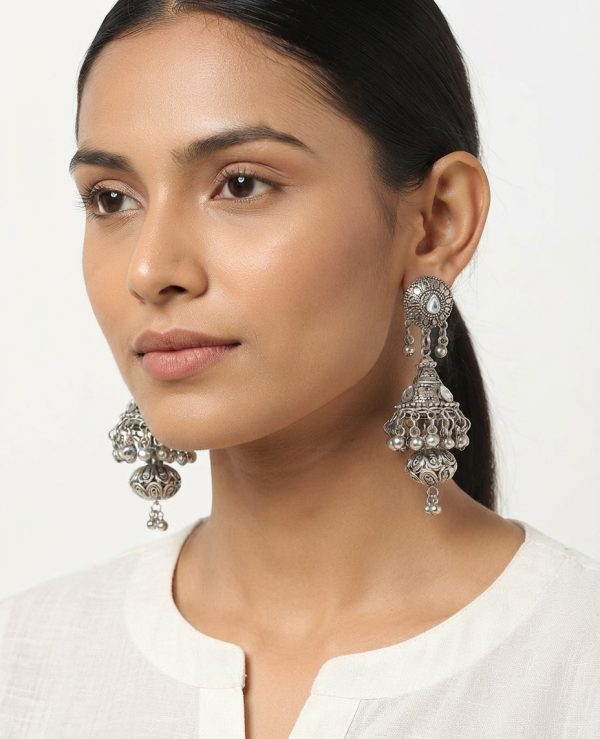 Handcrafted Oxidized Earrings