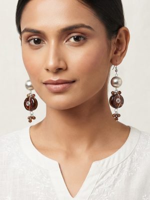 Unique Fashion Girls Navratri Garba Earrings