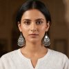 Womens Garba Hippie Earrings