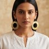 Girls Garba Gujarat Gold Earrings