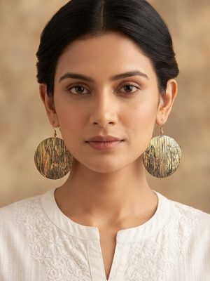 9 Loved Girls Gift Oxidized Gold Earrings | Made In India