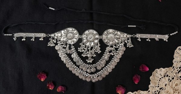 Navratri Special Oxidized Chain Kandora Belt