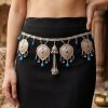 Women Girls Oxidized Silver Plated Navratri Kandora