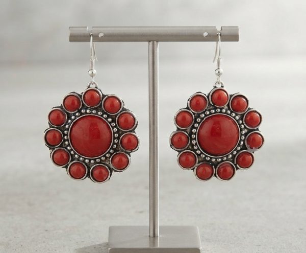 Statement light-weighted Stone Earrings
