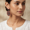 Hippie Oxidized Silver EARRING | Made In India