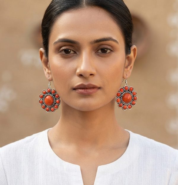 Womens Girls Party Wear Wedding Fashion Earrings