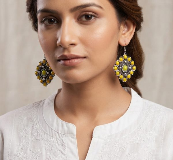Gujarat Festival Garba EARRINGS Jewelry | Made IN India
