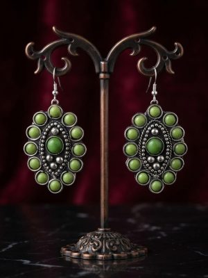 Ethnic Statement Dangle Earrings for Women Made in India