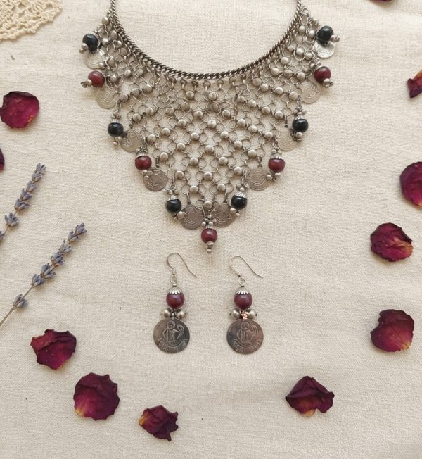 Necklace Gift for her Handmade Silver Plated