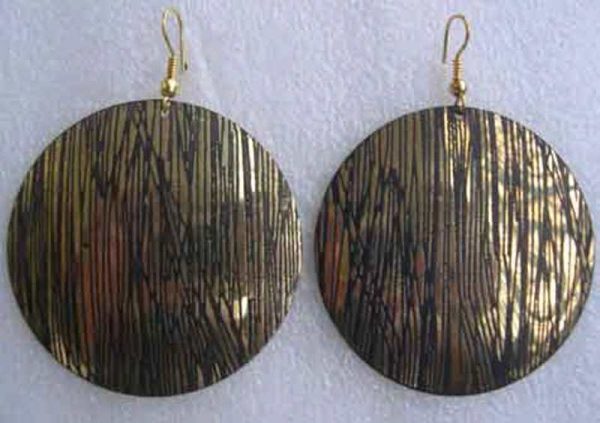 Loved Girls Gift Oxidized Gold Earrings | Made In India