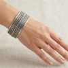 Silver Oxidized Brass Bracelets Kada