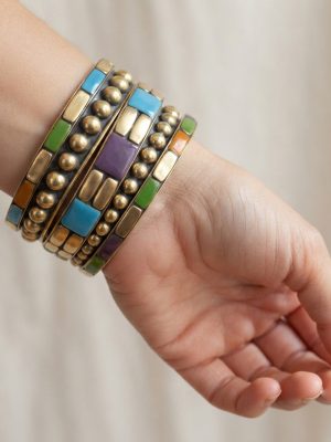 34 Women Bracelet & Bangles Golden 2.4